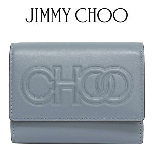 JIMMY CHOO�i�W�~�[�`���]�jLONI TRE FOLD MINI WALLET ���j �g���t�H�[���h�~�j���z OSEM �X���[�X���U�[ �O�܍��z �E�H�b�V���u���[