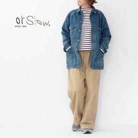 orslow [オアスロウ] 1950'S COVERALL DENIM USED WASH [03-6140-95] 1950'S カバーオール ユーズドウォッシュ・MEN'S [2023SS]