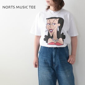 NORTS MUSIC TEE [ノーツ ミュージック ティー] PRINT TEE MUSIC -Natasha- (As Worn By Kurt Cobain, Nirvana) [natasha] カートコバーン・ニルバーナ・プリント ミュージック Tシャツ ナターシャ・半袖・バンドT・MEN'S/LADY'S [2024SS]