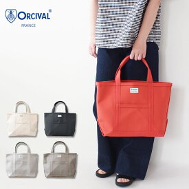 ORCIVAL[オーチバル・オーシバル] CANVAS TOTE BAG MEDIUM-SOLID- [OR-H0284KWC-S] キャンバストートバッグ ミディアム・Mサイズ・大きめトート・ラージトート A4サイズもOK・エコバッグ・ショッピングバッグ・MEN'S / LADY'S [2024SS]