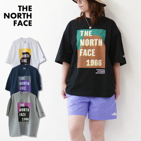 THE NORTH FACE [ザ ノースフェイス正規代理店] S/S TNF Flyer Tee [NT32432] ショートスリーブTNFフライヤーティー（ユニセックス）・Tシャツ・半袖・(ノースのプリントTシャツ・キャンプ・登山・アウトドア) MEN'S/LADY'S [2024SS]