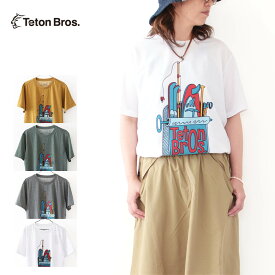 TETON BROS. [ティートンブロス] TB Sardines Tee [TB241-820] TB サーディンズティー・半袖Tシャツ・プリントTシャツ・吸汗速乾・抗ピリング・抗菌防臭加工・UVカット・MEN'S [2024SS]