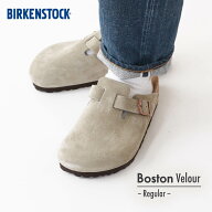 BIRKENSTOCK [ビルケンシュトック正規販売店] Boston VL -Regular- 幅広 [60461] ボストン スエードレザ…