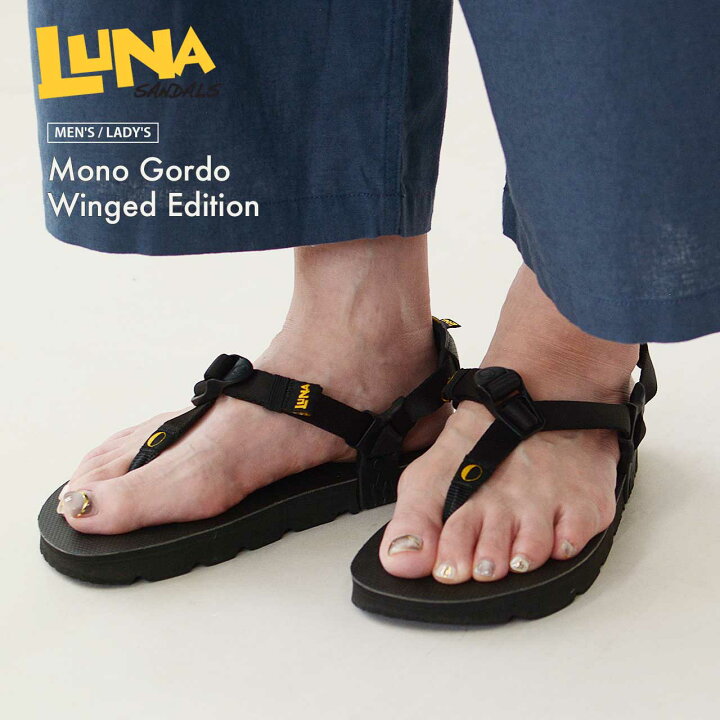 楽天市場】LUNA SANDALS [ルナサンダル] Mono Gordo Winged Edition 