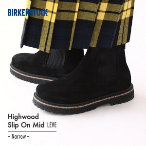 �ySALE 30%OFF�zBIRKENSTOCK [�r���P���V���g�b�N���K�̔��X] Highwood Slip On Mid W LEVE -Narrow- ���� [1028211] �n�C�E�b�h�X���b�v�I���E�����i���[�E�u�[�c�E�A���N���u�[�c�E�J�W���A���u�[�c�E�y���C
