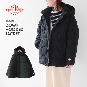 DANTON [_g] W DOWN HOODED JACKET [DT-A0191PWL] _Et[fbhWPbgE_EWPbgEegVGbgEOX[uEAE^[ELADY'S [2025AW]