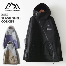【SALE 60%OFF】CMF OUTDOOR GARMENT [コムフィアウトドアガーメント] SLASH SHELL COEXIST [CMF2402-J12C] スラッシュシェルコエジスト・シェルジャケット・アウター・耐水透湿・スノーボードウエア・スキーウエア・バックカントリー・MEN'S / LADY'S