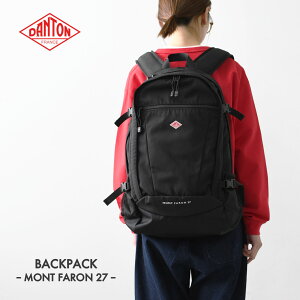 DANTON [�_���g��] POLYESTER TWILL BACKPACK -MONT FARON 27 - [MONT FARON 27] �|���G�X�e���c�C���o�b�N�p�b�N- �����t�@���� 27 -�E�����b�N�E�R�b�g���|�[�`�E�f�C�o�b�O�Edaybag�E�A�E�g�h�A�EUNISEX [2026SS]