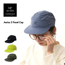 【PRE SALE 20%OFF】ARC'TERYX [アークテリクス正規代理店] Aerios 5 Panel Cap [X000009489] エアリオス 5パネル キャップ・帽子・ランニング・ハイキング・トレッキング・軽量・MEN'S/LADY'S [2025SS]