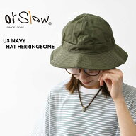 orslow[オアスロウ] US NAVY HAT HERRINGBONE [03--001-16A] ユーエスネイビーハット ヘリンボーン・ミリ…