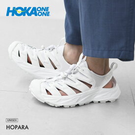 HOKA ONE ONE [ホカオネオネ] U HOPARA [1123112-whwh] ホパラ(ユニセックス)・サンダル・スポーツサンダル・マウンテンサンダル・アウトドア MEN'S / LADY'S [2025AW]