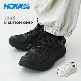 HOKA ONE ONE [ホカオネオネ] U CLIFTON ONE9 [1155370] クリフトンワン9 ・トレイルランニング・マラソン・アウトドア・スニーカー・厚底・MEN'S/LADY'S [2025AW]