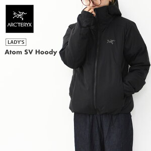 ARC'TERYX [A[NeNXK㗝X] Atom SV Hoody W [X000009853] Ag SV t[fB[ EBYEȃt[fBEt[hWPbgEiCWPbgEyʁEϐEAEghAELADY'S [2025AW