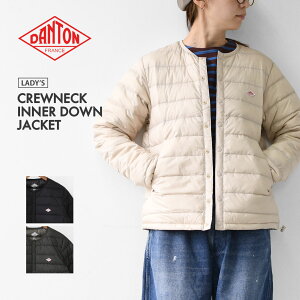DANTON [_g] W CREWNECK INNER DOWN JACKET [DT-A0001RRT] N[lbNCi[_EWPbgEHсEt`[NE_EER[gEAE^[ELADY'S [2025AW]