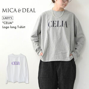 MICA&DEAL [}CJAhfB[] "CELIA"SOT-shirt [012540930] ZASOTVcEVGbgEJbg\[EETELC߁ELADY'S [2025AW]
