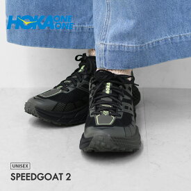 HOKA ONE ONE [ホカオネオネ] U SPEEDGOAT 2 [1162710-bhlt] スピードゴート2/BHLT・ タウンシューズ・ロードランニング・ クイックレース・厚底・クッション性・MEN'S / LADY'S [2026SS]