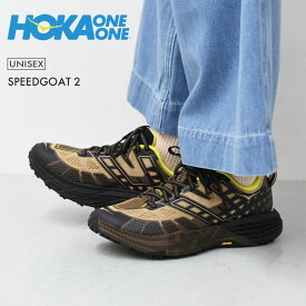 HOKA ONE ONE [ホカオネオネ] U SPEEDGOAT 2 [1162710-dcbk] スピードゴート2/DCBK・ タウンシューズ・ロードランニング・ クイックレース・厚底・クッション性・MEN'S / LADY'S [2026SS]