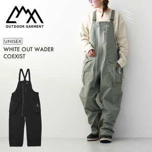 CMF OUTDOOR GARMENT [�R���t�B�A�E�g�h�A�K�[�����g] WHITE OUT WADER COEXIST [CMF2601-P01] �z���C�g�A�E�g�E�G�C�_�[�R�C�O�W�X�g�E�r�u�E�X�m�[�E�F�A�E�X�m�[�{�[�h�E�Ȃ��E�ϐ��E�����EMEN'S / LADY'S 