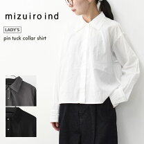 楽天市場】mizuiro ind ピンタック（シャツ・ブラウス｜トップス 