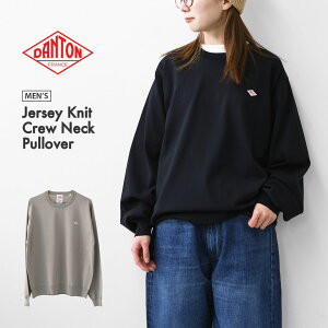 DANTON [�_���g��] M Jersey Knit Crew Neck Pullover [DT-D0136YSD] �W���[�W�[�j�b�g�N���[�l�b�N�v���I�[�o�[�E�j�b�g�E�v���I�[�o�[�j�b�g�E�n�C�Q�[�W�j�b�g�E�V���v���E���S�EMEN'S [2026SS]