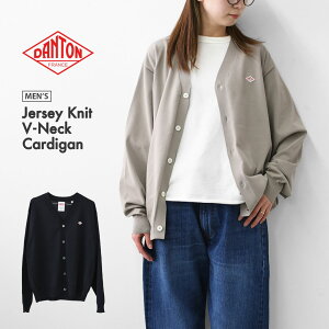 DANTON [�_���g��] M Jersey Knit V-Neck Cardigan [DT-D0138YSD] �W���[�W�[�j�b�gV�l�b�N�J�[�f�B�K���E�j�b�g�J�[�f�B�K���EV�l�b�N�J�[�f�B�K���E�n�C�Q�[�W�j�b�g�E�V���v���E���S�EMEN'S [2026SS]