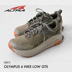 ALTRA [�A���g��] OLYMPUS 6 HIKE LOW GTX M [AL0A85NM / BROWN/TAUPE] �I�����p�X 6 �n�C�N ���[ �S�A�e�b�N�X�E�h�����E�������E�������E�N���X�J���g���[�E���[�h�����j���O�E�g���C�������E�n�C�L���O�E