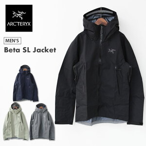 ARC'TERYX [�A�[�N�e���N�X���K�㗝�X]Beta SL Jacket Black [X000010444] �x�[�^ SL �W���P�b�g�i�� BETA LT JACKET�j�EGORE-TEX�EBIRD AID/�o�[�h�G�C�h MEN'S [2026SS]