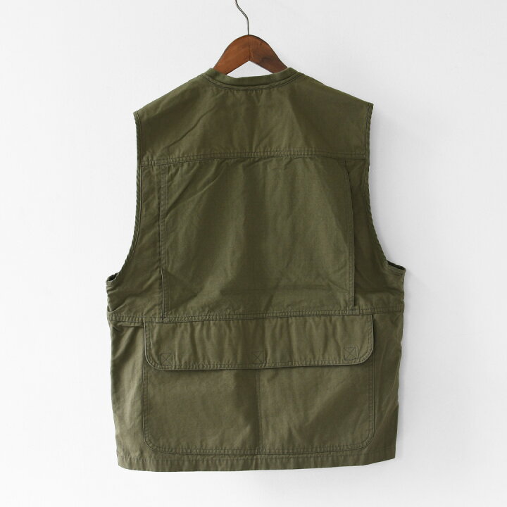 楽天市場】orslow [オアスロウ]UTILITY VEST -ARMY.GREEN- [01-9020-76 