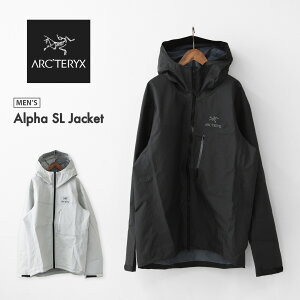 ARC'TERYX [�A�[�N�e���N�X���K�㗝�X] Alpha SL Jacket Men's [X000010287] �A���t�@ SL �W���P�b�g �����Y�E�V�F���W���P�b�g�E�A�E�g�h�A�E�N���C�~���O�E�o�R�E�y�ʁE�ϋv���E�ʋC���E�h�����EGORE-TEX