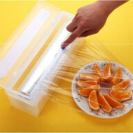 食品用 ラップスライドカッター カークランド ストレッチタイト フードラップ BOXタイプ 34cm × 9.2m ×…