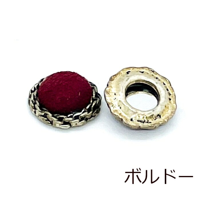楽天市場】台座付き カボション アンティークボタン風 18mm 6個セット 