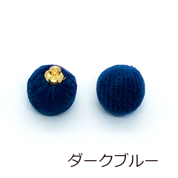 楽天市場】ニット ボールチャーム 15mm 4色8個セット カン ゴールド 金 