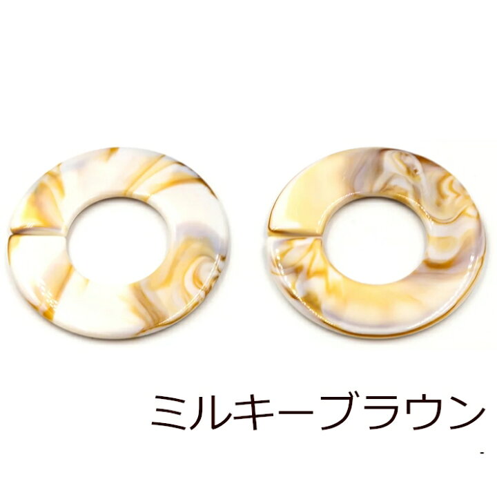 楽天市場】アクリルパーツ 繋ぎパーツ 大きめ 正円 48mm 6個セット 