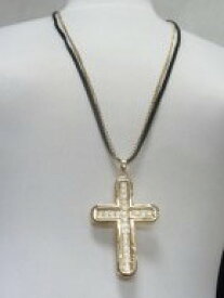 アクリル ネックレス　十字架 クロスのネックレス−114 アクリルパーツネックレス ロングネックレス