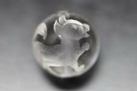 水晶 丸珠 十二支刻印水晶（クリスタル）戌（犬）アクセサリーパーツ／水晶 原石 水晶 ポイント 水晶 クラスター