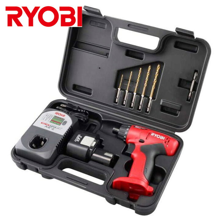 楽天市場】電動工具 セット RYOBI リョービ 充電式電動ドライバー 