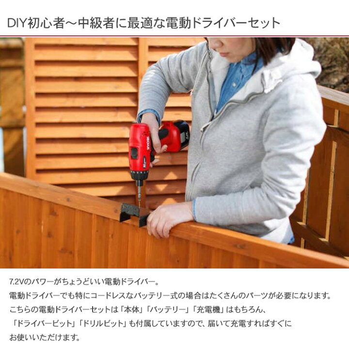 楽天市場】電動工具 セット RYOBI リョービ 充電式電動ドライバー 