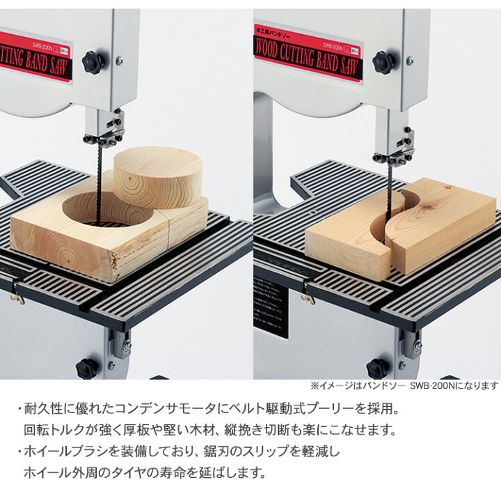 楽天市場】藤原産業 SK11 木工用バンドソー SWB-300W 木材 曲線 切断 