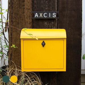 郵便ポスト ルーフィング型 鍵付き ポスト 壁掛け 簡易ロック カギ付 郵便ボックス 郵便受け メールボックス A4サイズ対応