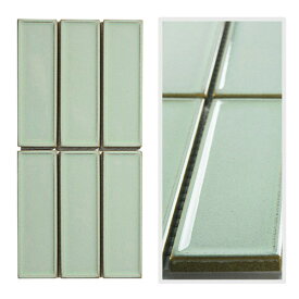 モザイクタイル シート フレームエッジ (2枚セット) 陶器 タイルシール 壁 キッチンタイル カフェ 店舗 レストラン キッチン リビング 寝室 玄関 テーブル 浴室 洗面台 トイレ 石材 DIY 室内 北欧 インテリア