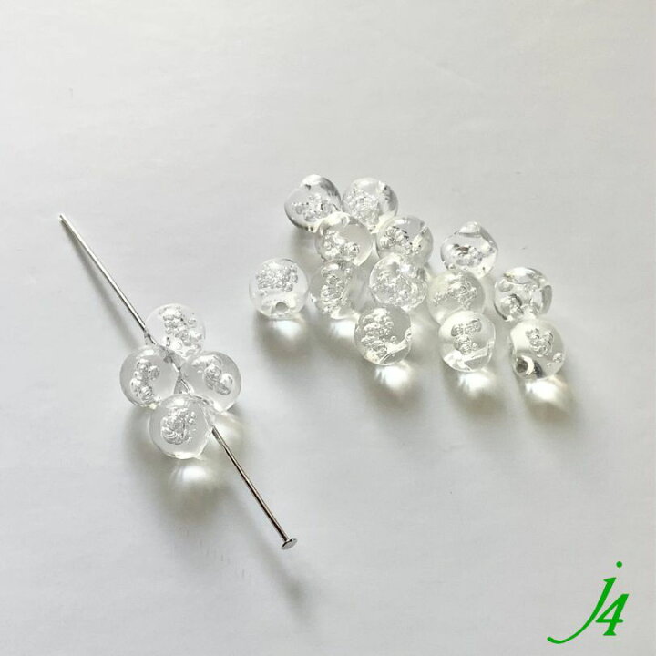 楽天市場】【 鈴丸 ビーズ バブル クリア 6mm 8mm 10mm 12mm (25ヶ 