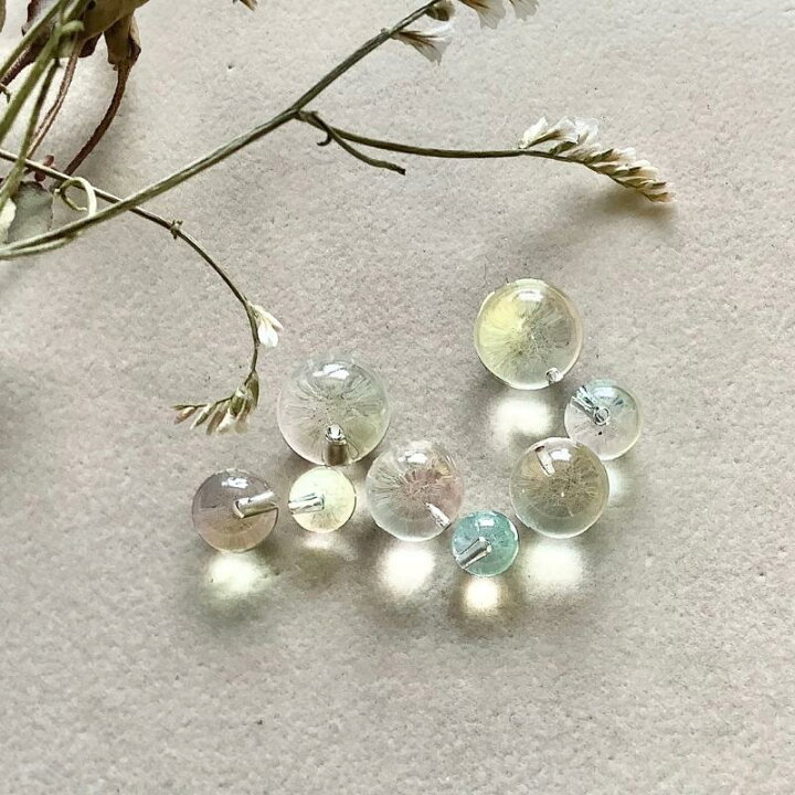 楽天市場】【アクリル シャボン カラー 片穴 丸玉 14mm 2ヶ j4 