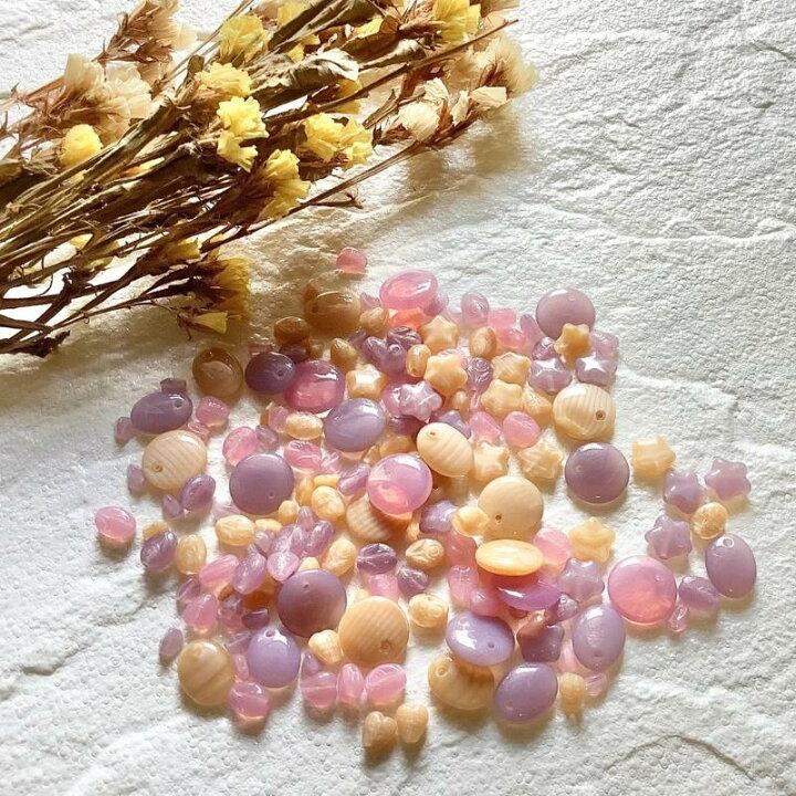 楽天市場】【 チェコ ガラス プレス ビーズ 変形 7×5mm 厚み4mm 200ヶ 