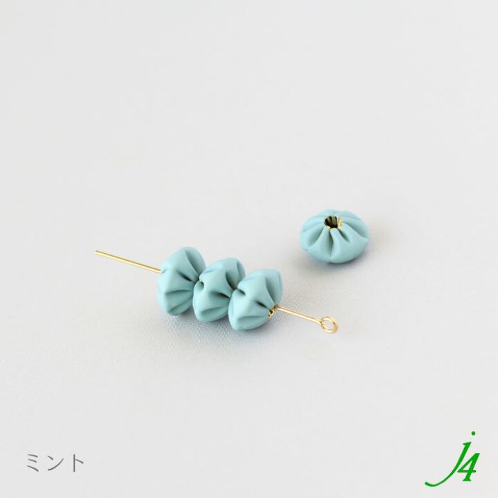 楽天市場】【 マカロン カラー メタル ビーズ ソロバン シボリ 12×7mm 