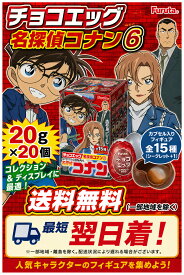 フルタ製菓 チョコエッグ コナン6 10個 2BOX（合計20個） 食玩　※クール便利用選択でクール便発送可能です別途330円