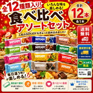大塚製薬 ソイジョイ アソート 12種類各1本 合計12本　2026.3.16～　ネコポス便