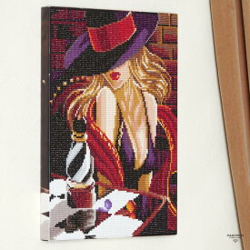 【在庫限り】キット/ダイヤモンドフィックス 「女優」30×40cm