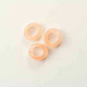 バッグショルダー/アクリルチェーンパーツ オレンジ【ハワイアンコード/バッグ持ち手】【手作り・ハンドメイドバッグ・手芸/イロハコード】