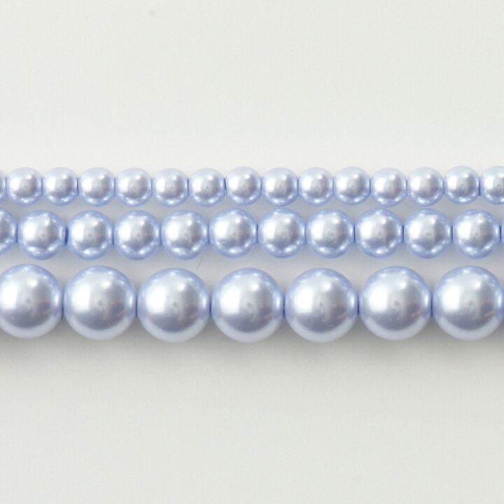 楽天市場】日本製樹脂パール 6mm サックスブルー【国産/アクリルパール 