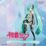 「初音ミク」ダイヤモンドスタンド ダイヤモンドフィックス アクスタ アクリルスタンド ダイヤモンドアー…